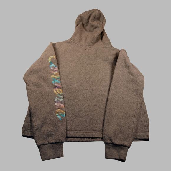 Converse All Star Womens Gray Pullover Hoodie - Size: XL - Picture 2 of 5